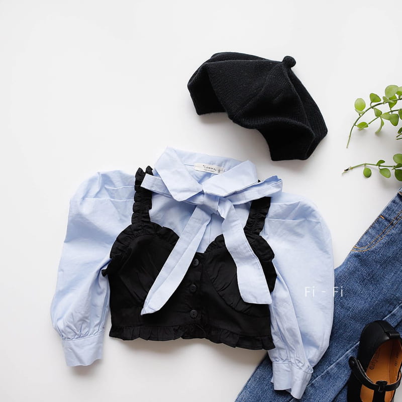COMMA - Korean Children Fashion - #Kfashion4kids - Ribbon Blouse - 4