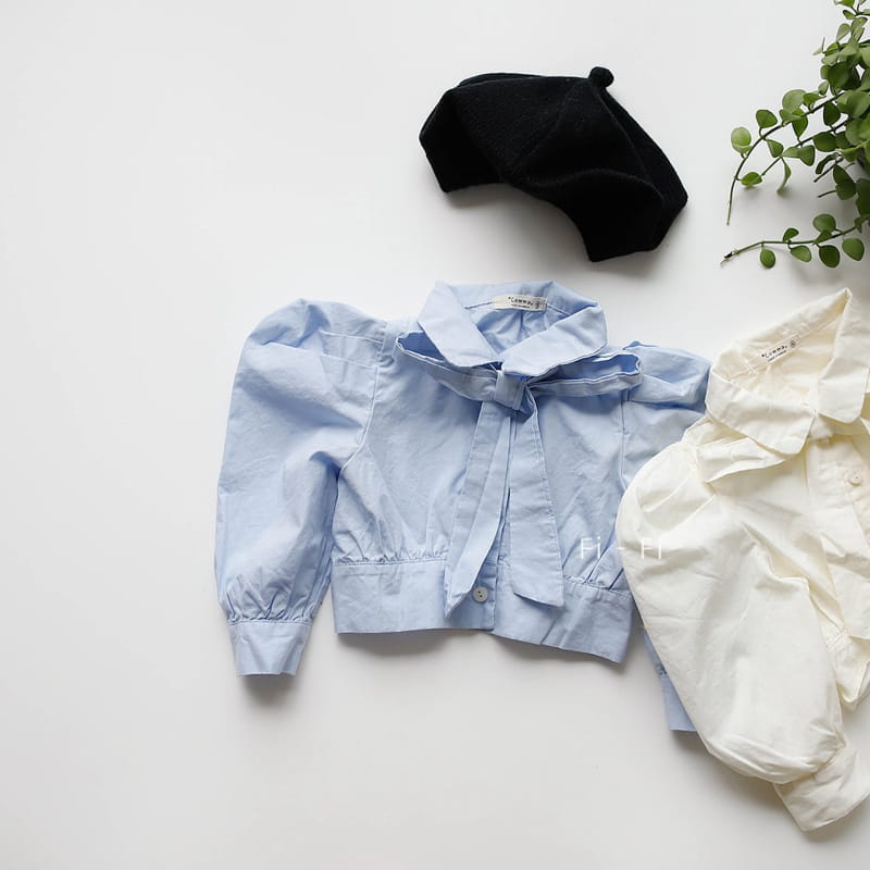 COMMA - Korean Children Fashion - #Kfashion4kids - Ribbon Blouse - 8