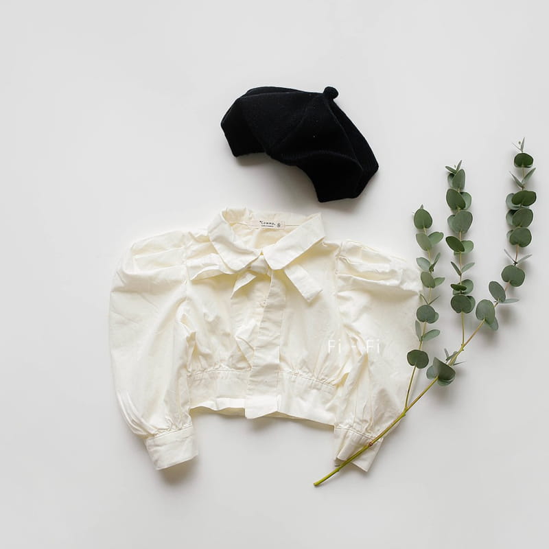COMMA - Korean Children Fashion - #Kfashion4kids - Ribbon Blouse - 9