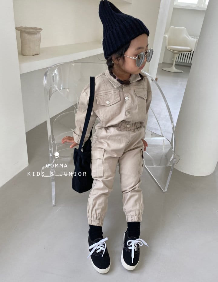 COMMA - Korean Children Fashion - #Kfashion4kids - Cotton Shirt Jacket - 2