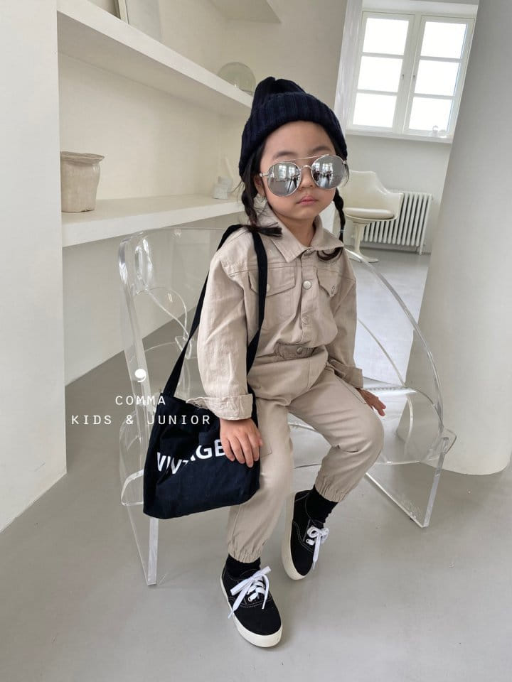 COMMA - Korean Children Fashion - #Kfashion4kids - Cotton Shirt Jacket - 3