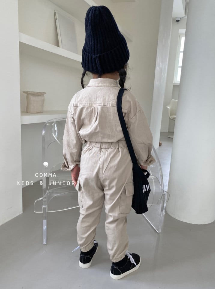 COMMA - Korean Children Fashion - #Kfashion4kids - Cotton Shirt Jacket - 5