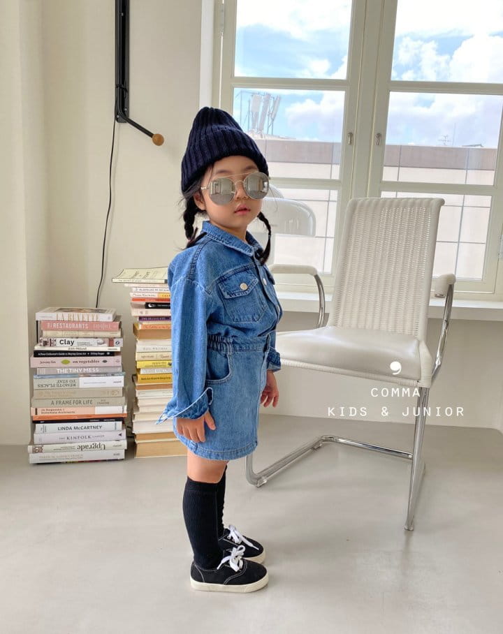 COMMA - Korean Children Fashion - #Kfashion4kids - Mini Jean Skirt - 5