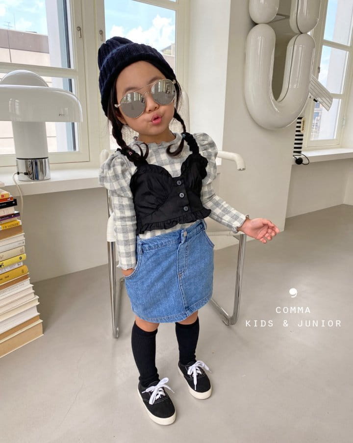 COMMA - Korean Children Fashion - #Kfashion4kids - Mini Jean Skirt - 9