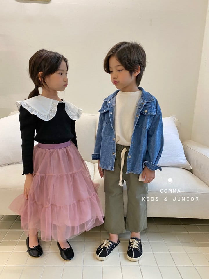 COMMA - Korean Children Fashion - #Kfashion4kids - Basic Cotton Pants - 4