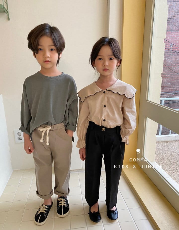 COMMA - Korean Children Fashion - #Kfashion4kids - Basic Cotton Pants - 5