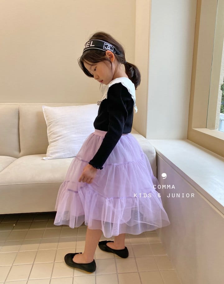 COMMA - Korean Children Fashion - #Kfashion4kids - Sha Skirt - 3