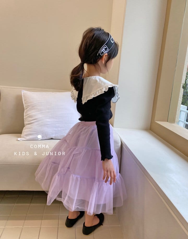 COMMA - Korean Children Fashion - #Kfashion4kids - Sha Skirt - 4