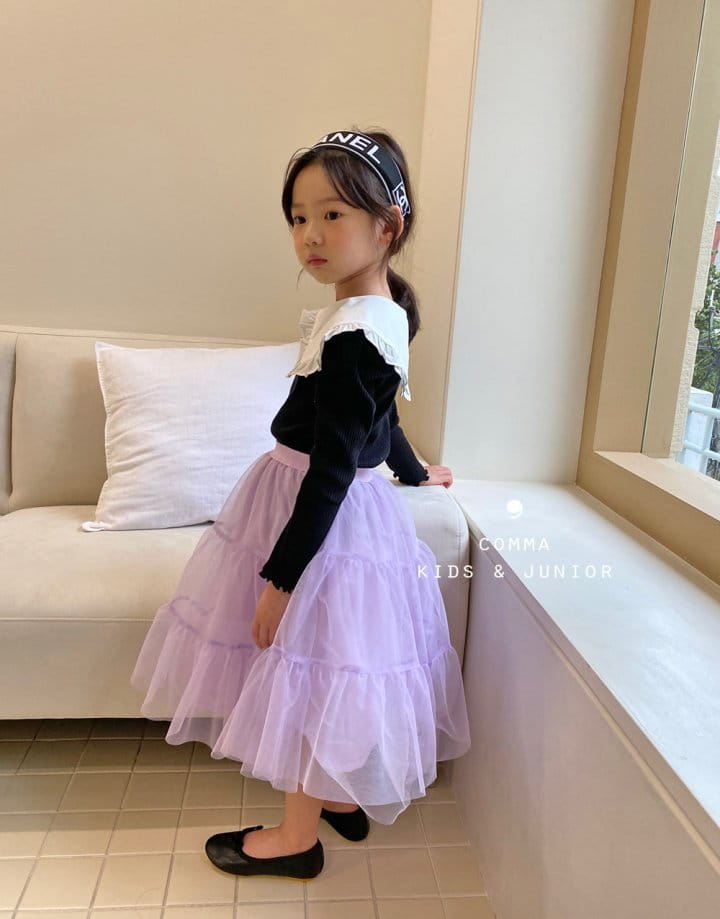 COMMA - Korean Children Fashion - #Kfashion4kids - Sha Skirt - 5