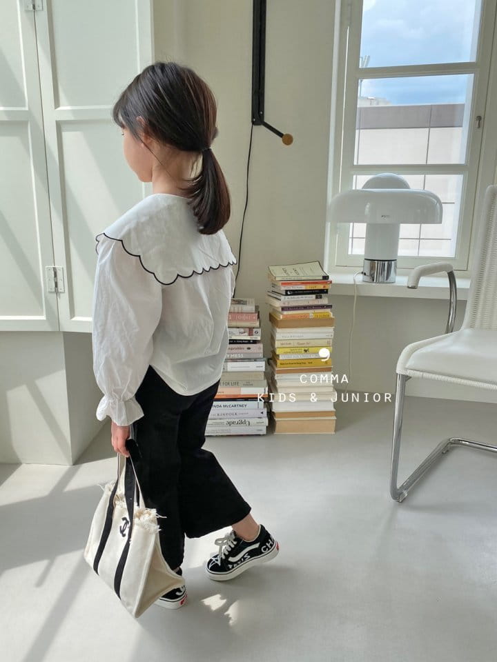 COMMA - Korean Children Fashion - #Kfashion4kids - Scollop Blouse - 10