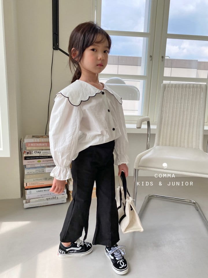 COMMA - Korean Children Fashion - #Kfashion4kids - Scollop Blouse - 8