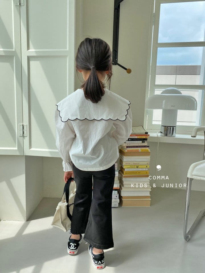 COMMA - Korean Children Fashion - #Kfashion4kids - Scollop Blouse - 9