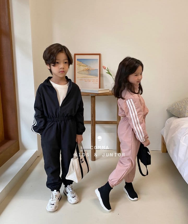 COMMA - Korean Children Fashion - #Kfashion4kids - 3 Line Jumpsuit - 5