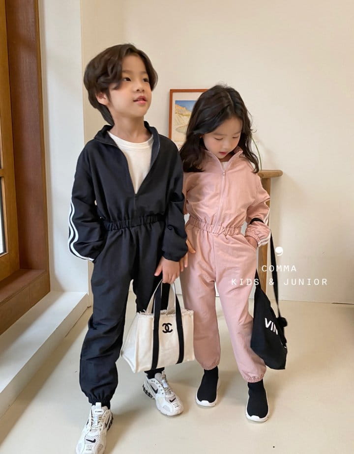 COMMA - Korean Children Fashion - #Kfashion4kids - 3 Line Jumpsuit - 7