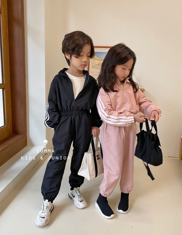 COMMA - Korean Children Fashion - #Kfashion4kids - 3 Line Jumpsuit - 8