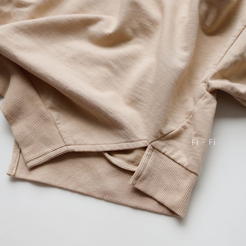 COMMA - Korean Children Fashion - #Kfashion4kids - Unbal Diagonal Line Sweatshirt - 7