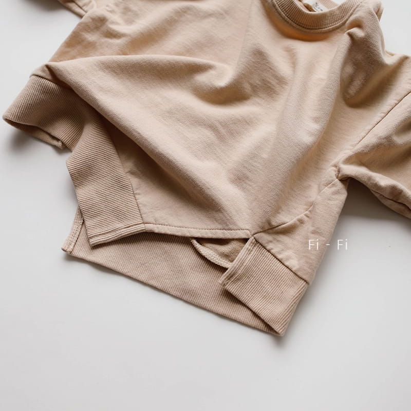 COMMA - Korean Children Fashion - #Kfashion4kids - Unbal Diagonal Line Sweatshirt - 8