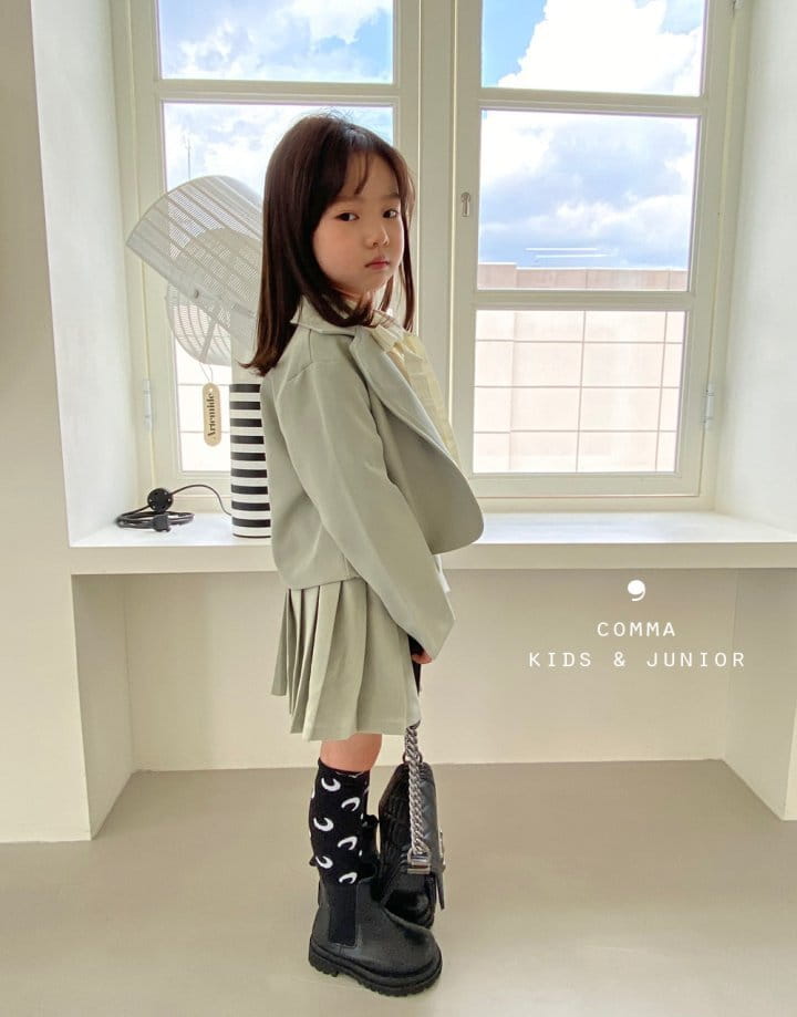 COMMA - Korean Children Fashion - #Kfashion4kids - Wrinkle Skirt - 5