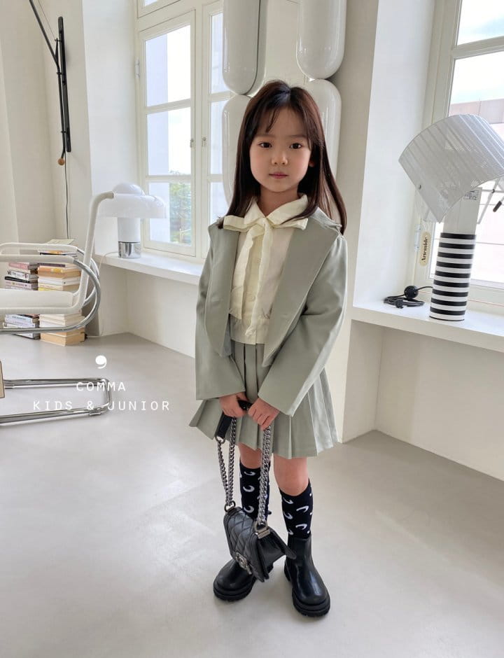 COMMA - Korean Children Fashion - #Kfashion4kids - Wrinkle Skirt - 6