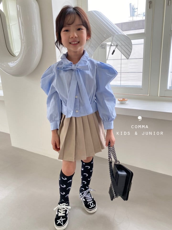 COMMA - Korean Children Fashion - #Kfashion4kids - Wrinkle Skirt - 8
