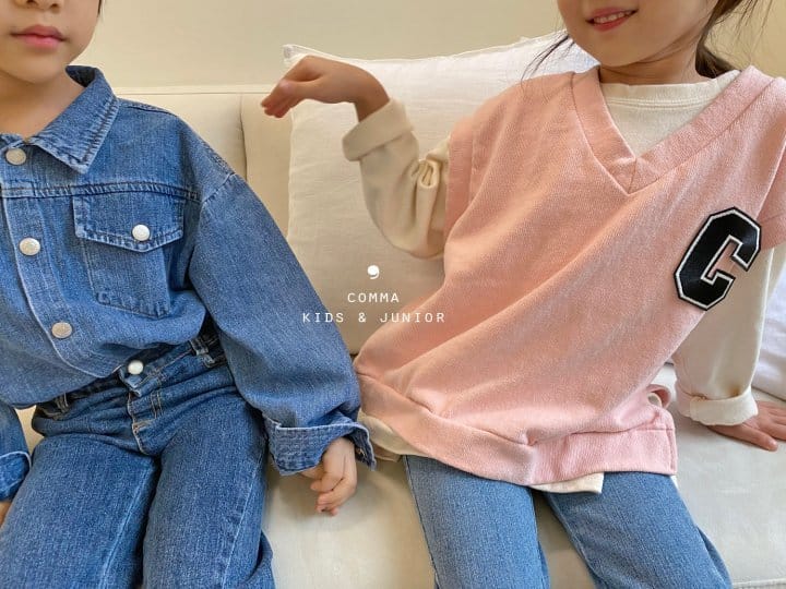 COMMA - Korean Children Fashion - #Kfashion4kids - Denim Shirt Jacket - 6