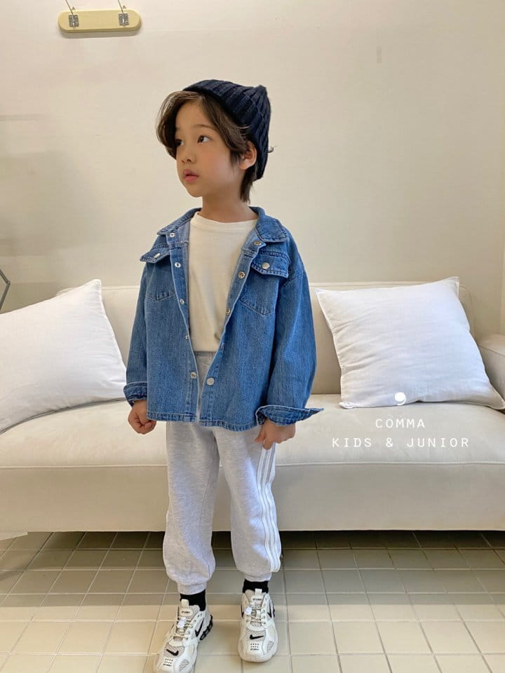 COMMA - Korean Children Fashion - #Kfashion4kids - Denim Shirt Jacket - 9