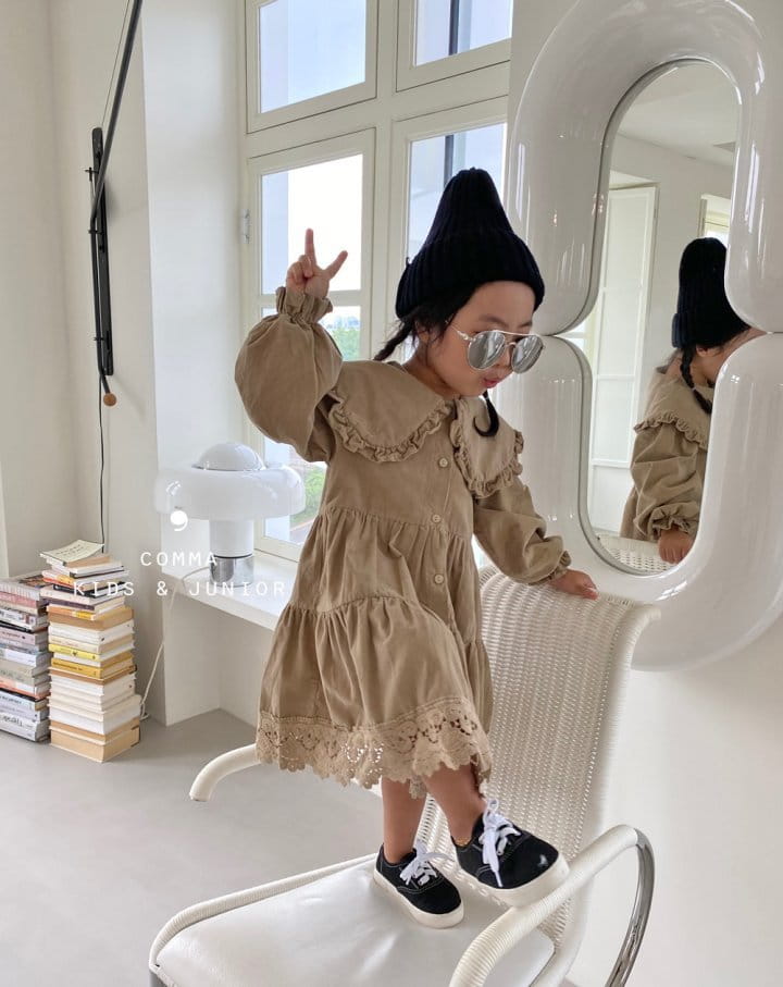 COMMA - Korean Children Fashion - #Kfashion4kids - Cancan One-piece - 11