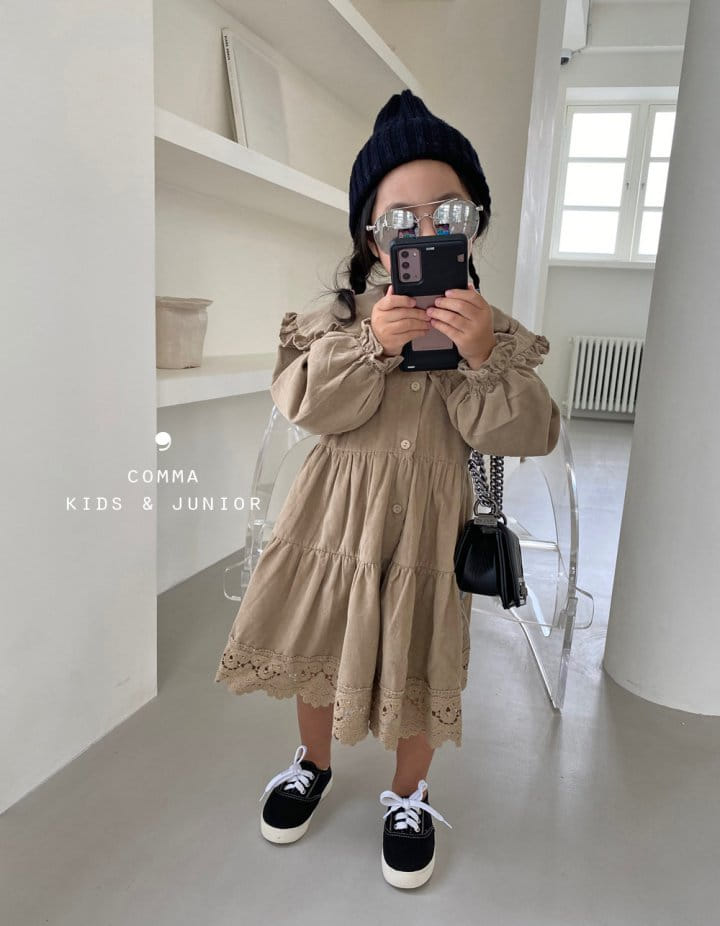 COMMA - Korean Children Fashion - #Kfashion4kids - Cancan One-piece - 9
