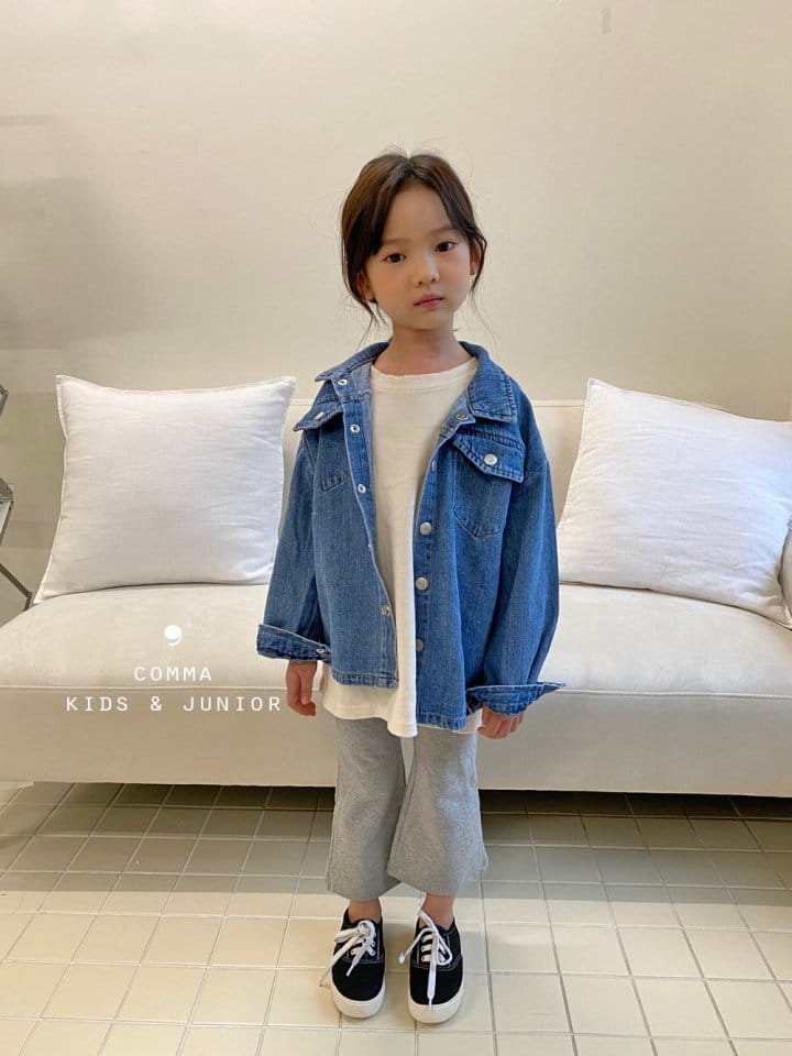 COMMA - Korean Children Fashion - #Kfashion4kids - Tok Tok Slit Tee