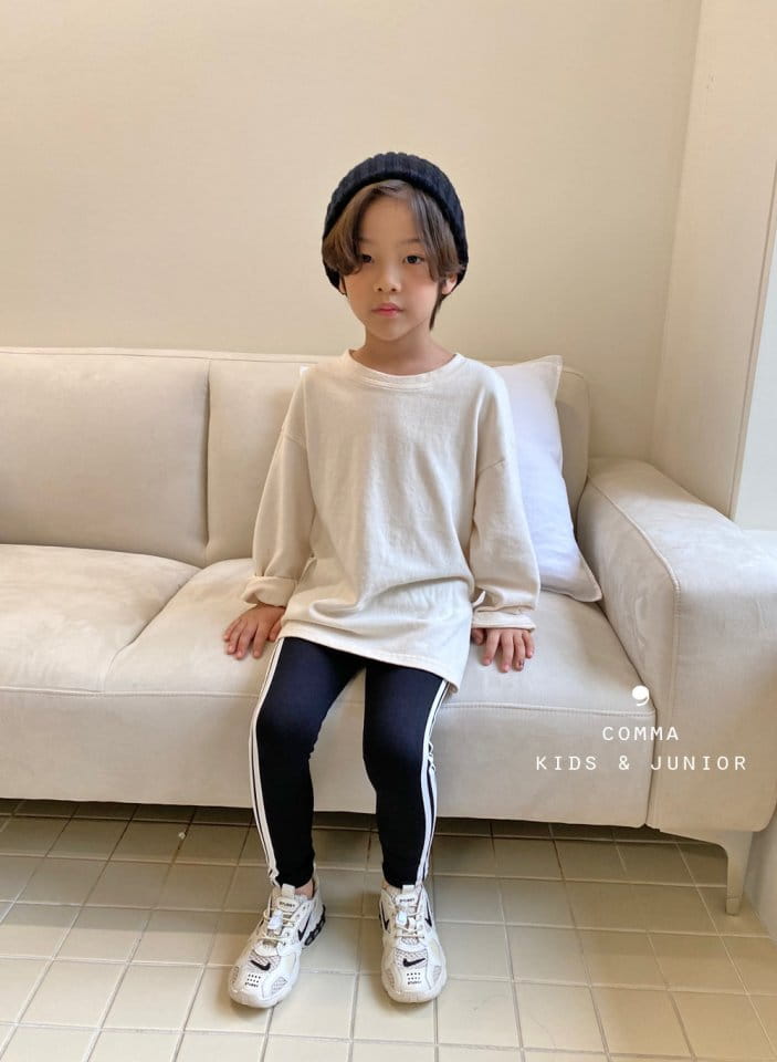 COMMA - Korean Children Fashion - #Kfashion4kids - Tok Tok Slit Tee - 10