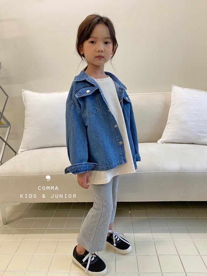 COMMA - Korean Children Fashion - #Kfashion4kids - Tok Tok Slit Tee - 2