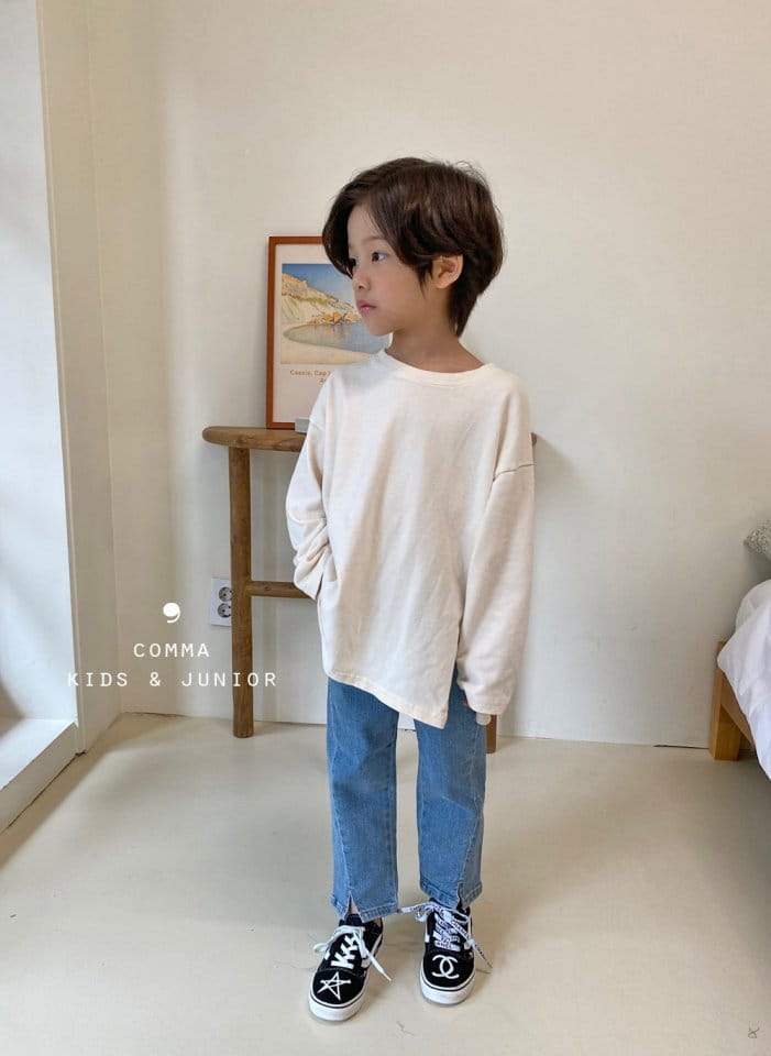 COMMA - Korean Children Fashion - #Kfashion4kids - Tok Tok Slit Tee - 4