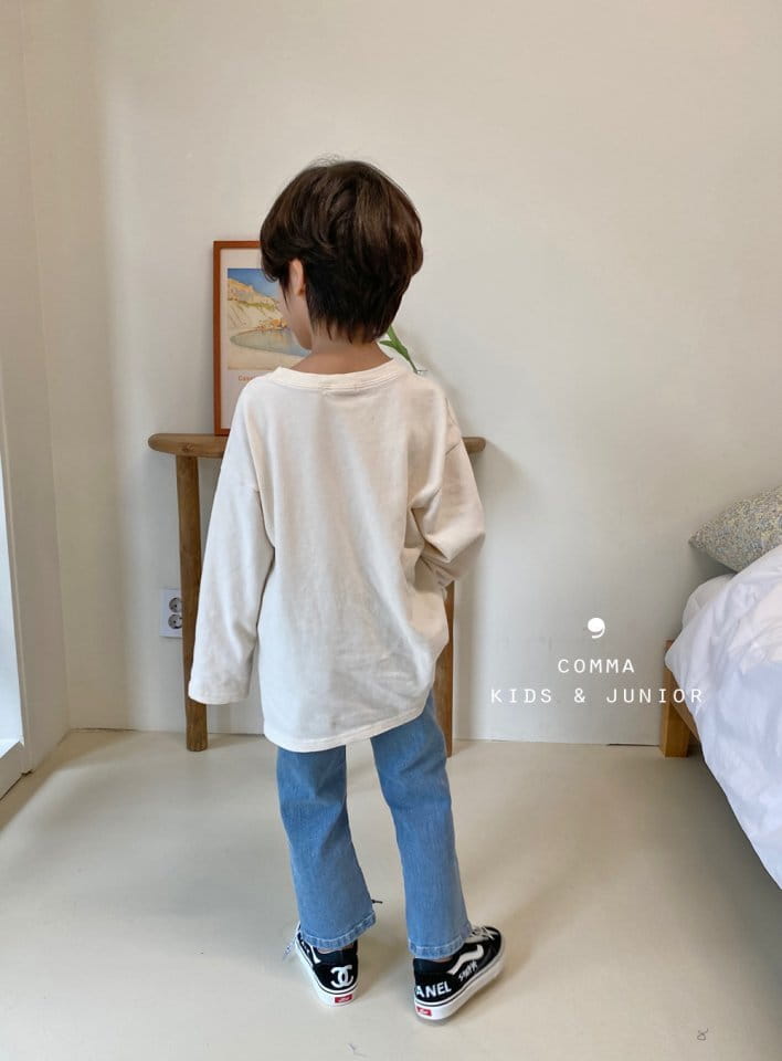 COMMA - Korean Children Fashion - #Kfashion4kids - Tok Tok Slit Tee - 5