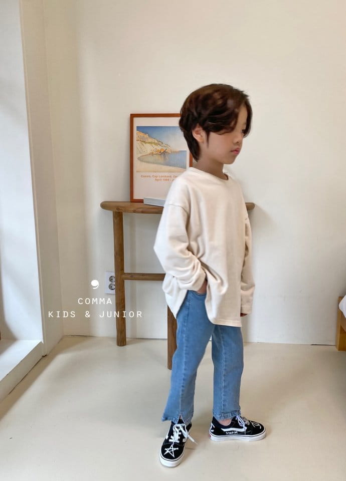 COMMA - Korean Children Fashion - #Kfashion4kids - Tok Tok Slit Tee - 6