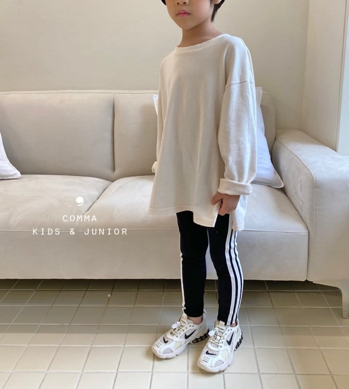 COMMA - Korean Children Fashion - #Kfashion4kids - Tok Tok Slit Tee - 7