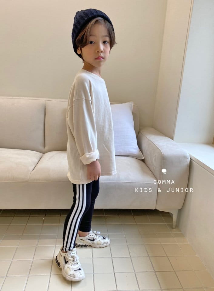 COMMA - Korean Children Fashion - #Kfashion4kids - Tok Tok Slit Tee - 8