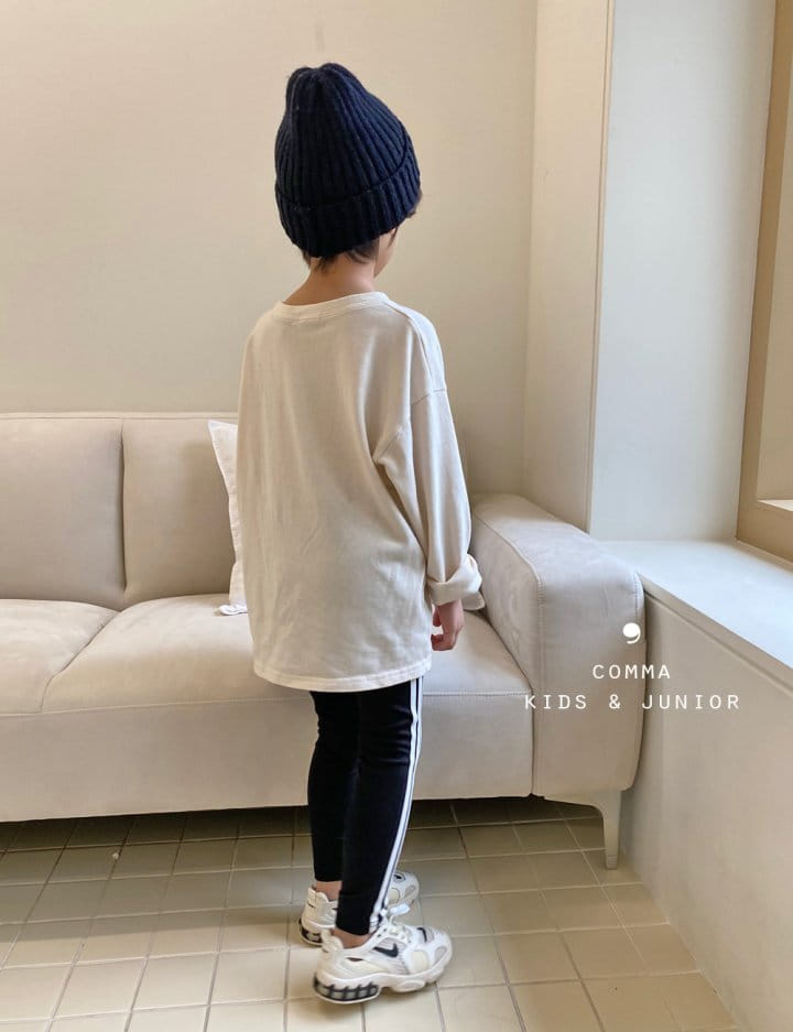 COMMA - Korean Children Fashion - #Kfashion4kids - Tok Tok Slit Tee - 9