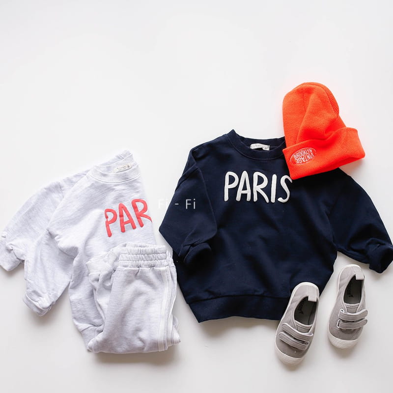 COMMA - Korean Children Fashion - #Kfashion4kids - Paris Sweatshirt