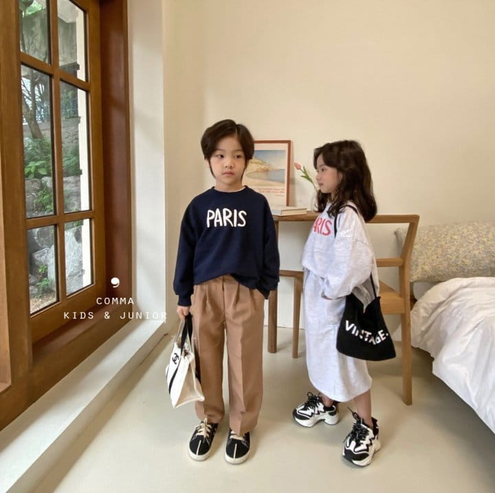 COMMA - Korean Children Fashion - #Kfashion4kids - Paris Sweatshirt - 11