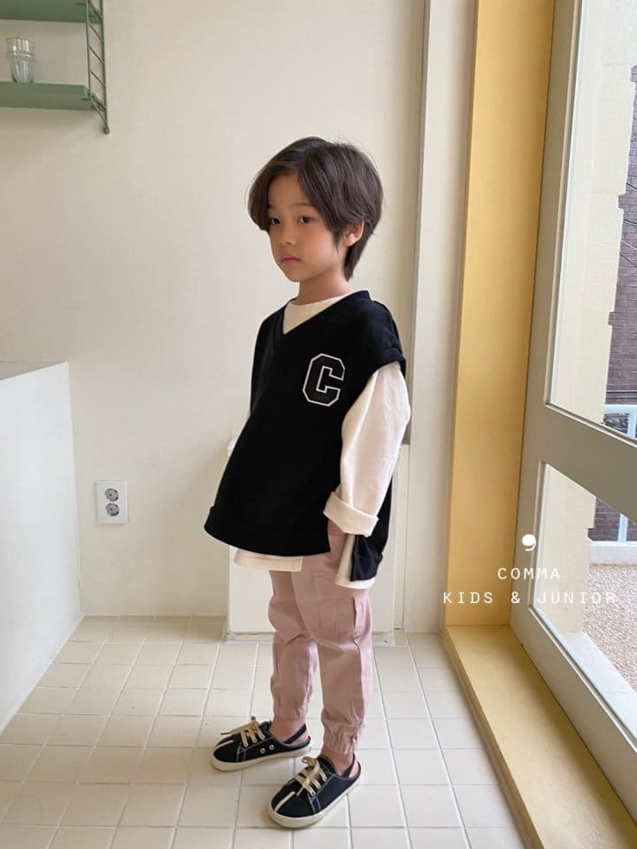 COMMA - Korean Children Fashion - #Kfashion4kids - Patch Vest