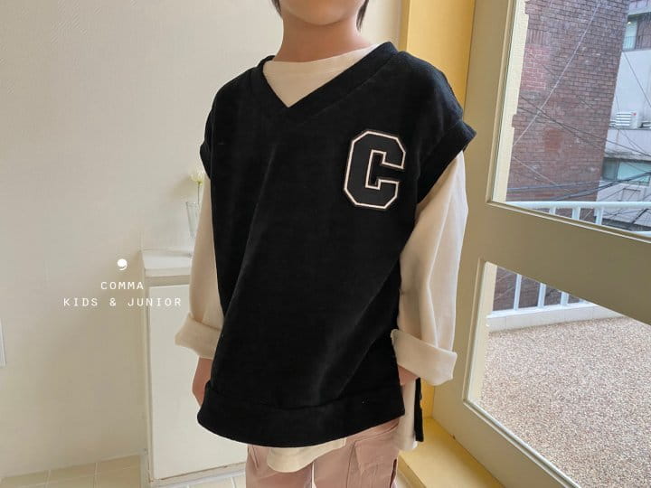COMMA - Korean Children Fashion - #Kfashion4kids - Patch Vest - 2