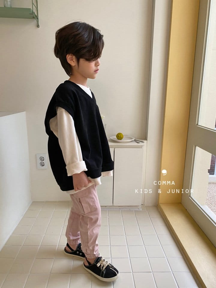 COMMA - Korean Children Fashion - #Kfashion4kids - Patch Vest - 3