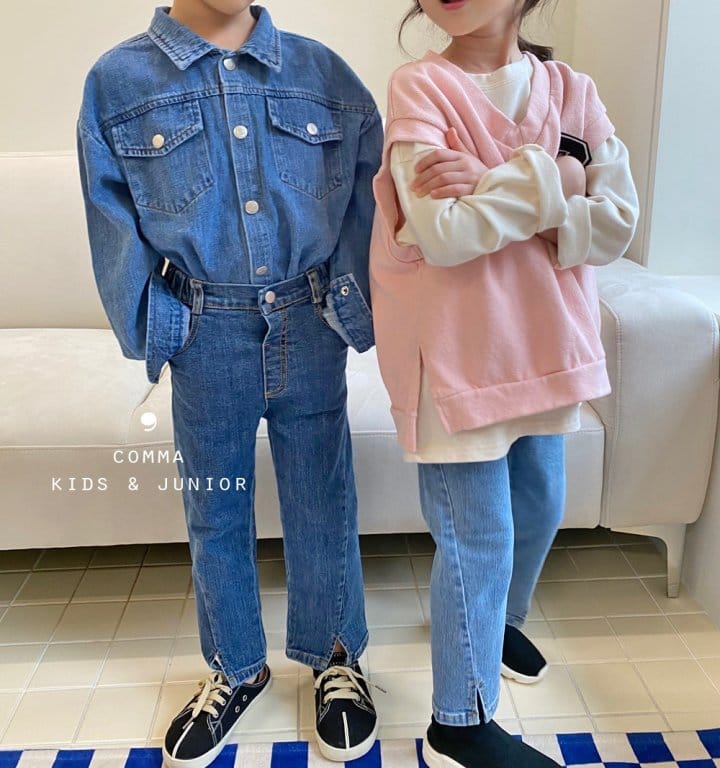 COMMA - Korean Children Fashion - #Kfashion4kids - Patch Vest - 7