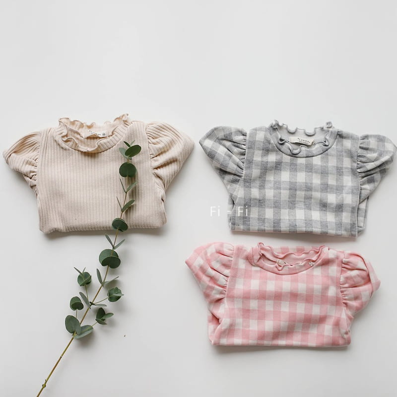 COMMA - Korean Children Fashion - #Kfashion4kids - Puff Nal Nal Tee