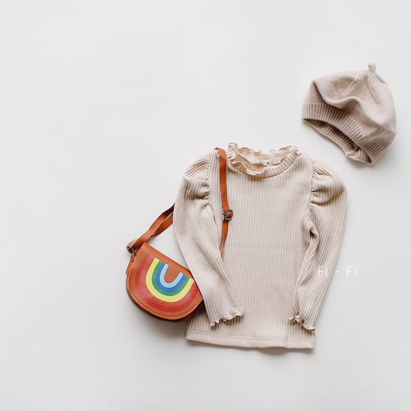 COMMA - Korean Children Fashion - #Kfashion4kids - Puff Nal Nal Tee - 2
