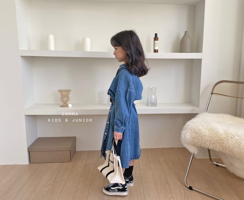 COMMA - Korean Children Fashion - #Kfashion4kids - Button Den One-piece - 4