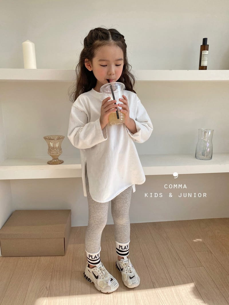 COMMA - Korean Children Fashion - #Kfashion4kids - Circle Slit Tee