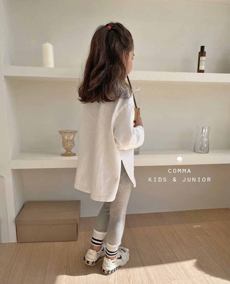 COMMA - Korean Children Fashion - #Kfashion4kids - Circle Slit Tee - 2
