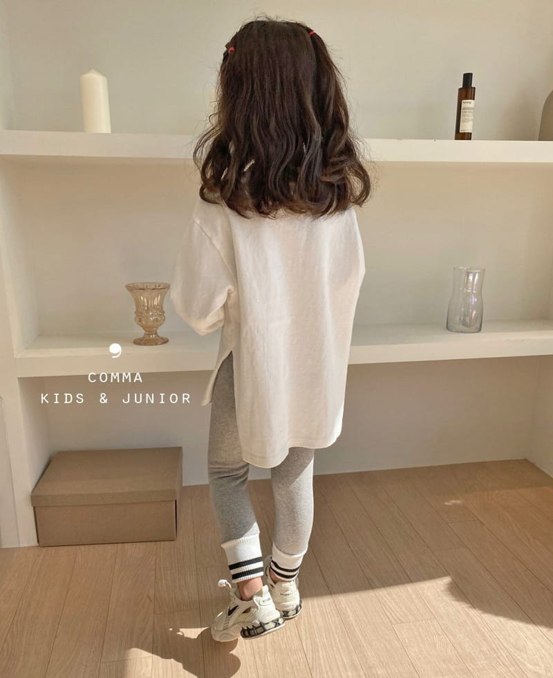 COMMA - Korean Children Fashion - #Kfashion4kids - Circle Slit Tee - 3