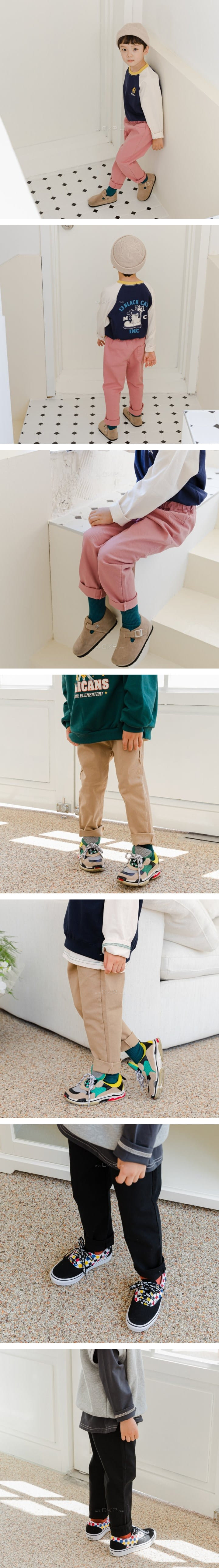 COMMENCER - Korean Children Fashion - #Kfashion4kids - Cotton Skinny Pants